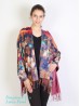 Water Lilies Oil Painting Scarf